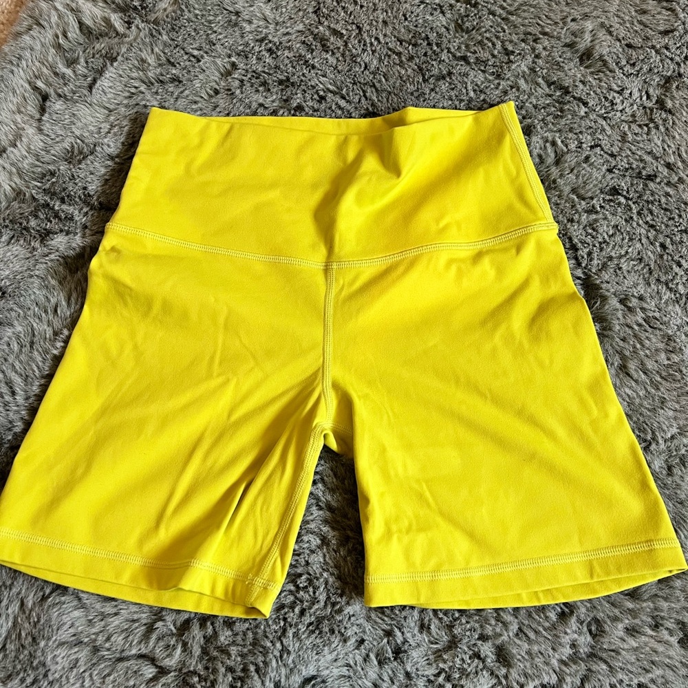 SET ACTIVE SPORTBODY BIKER SHORTS Medium Lime Green